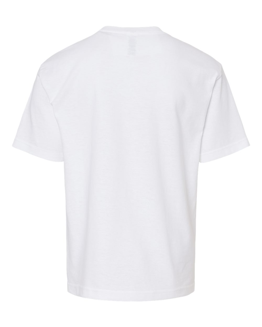 Youth Gold Soft Touch T-Shirt - Back - B01842002 - White