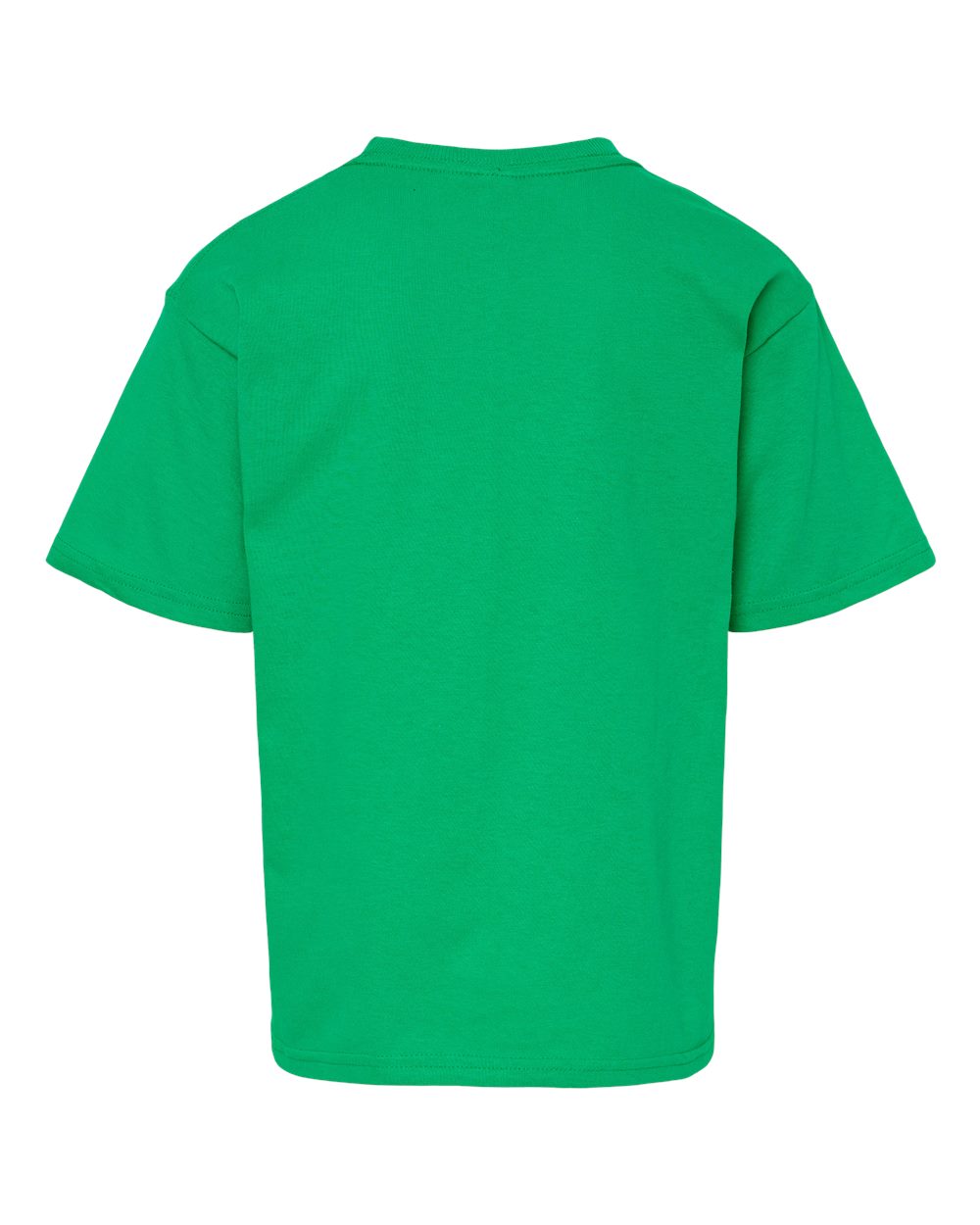 Youth Gold Soft Touch T-Shirt - Back - B01842202 - Irish Green