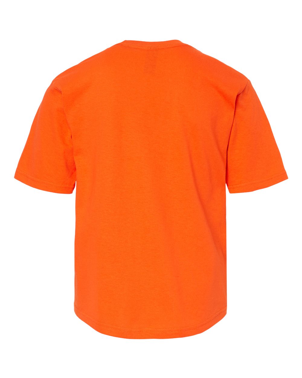 Youth Gold Soft Touch T-Shirt - Back - B01842662 - Orange