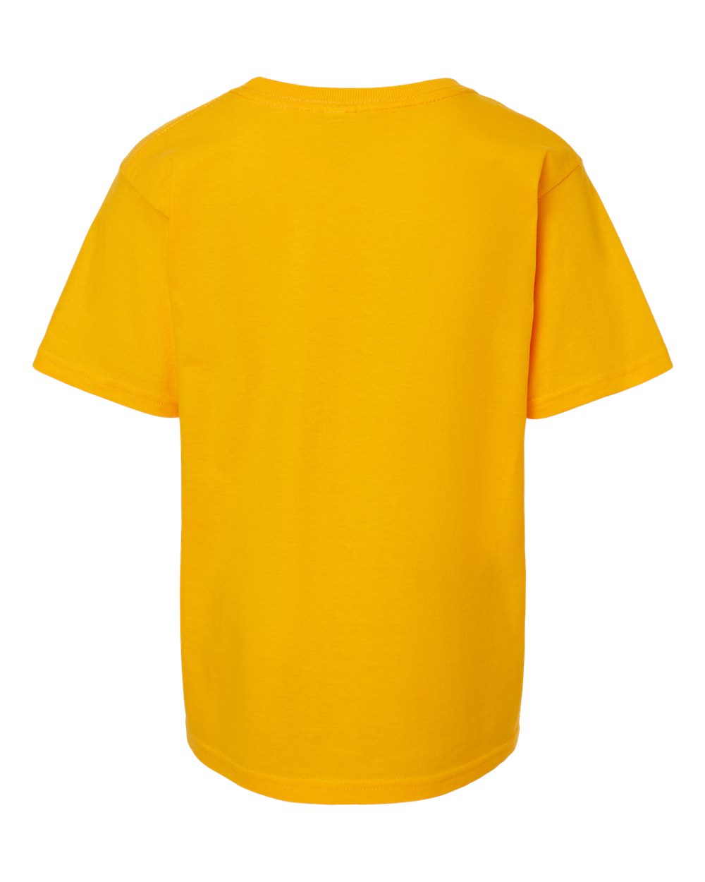 Youth Gold Soft Touch T-Shirt - Back - B01842972 - Gold