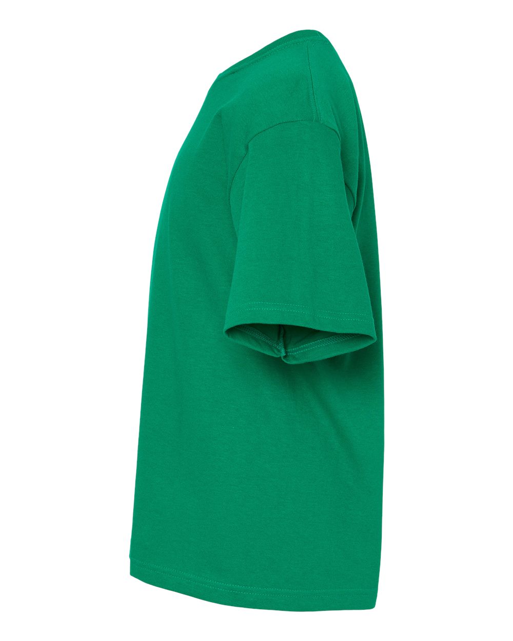 Youth Gold Soft Touch T-Shirt - DirectSide - B01842112 - Fine Kelly Green