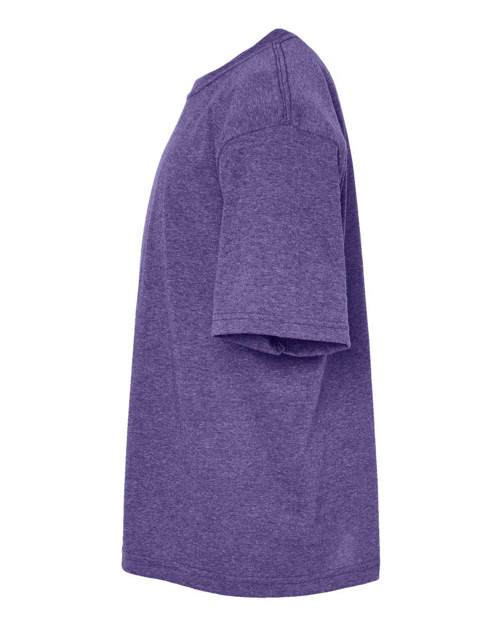 Youth Gold Soft Touch T-Shirt - DirectSide - B01842682 - Heather Purple