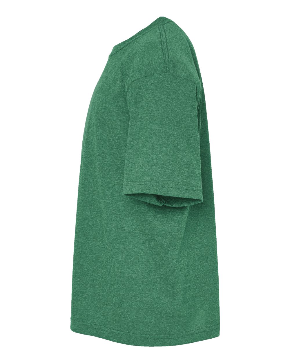 Youth Gold Soft Touch T-Shirt - DirectSide - B01842902 - Heather Kelly Green