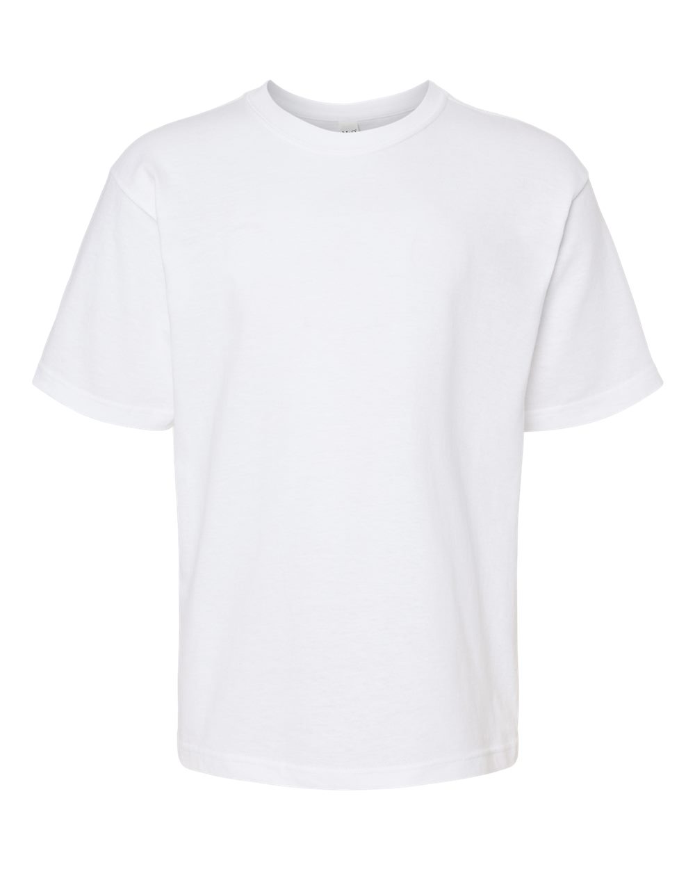 Youth Gold Soft Touch T-Shirt - Front - B01842002 - White