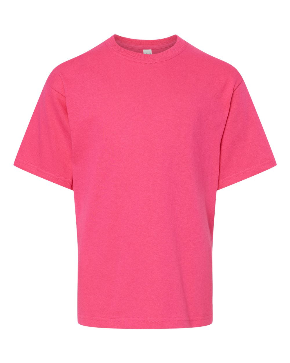 Youth Gold Soft Touch T-Shirt - Front - B01842692 - Heliconia