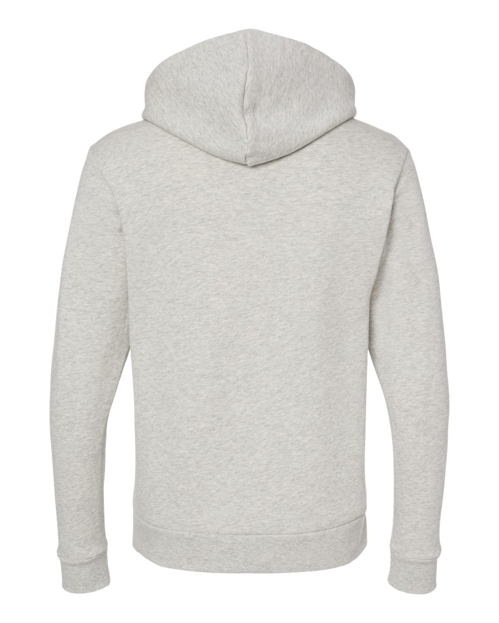 Unisex Malibu Hoodie Sweatshirt - Back - B03018242 - Oatmeal