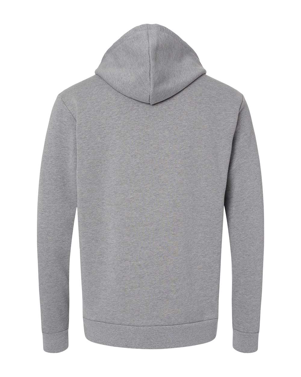 Unisex Malibu Hoodie Sweatshirt - Back - B03018582 - Heather Grey