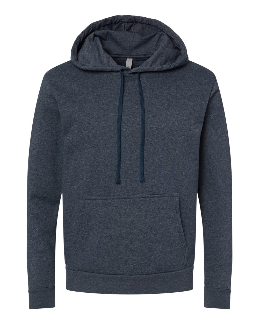 Unisex Malibu Hoodie Sweatshirt - Front - B03018652 - Heather Midnight Navy
