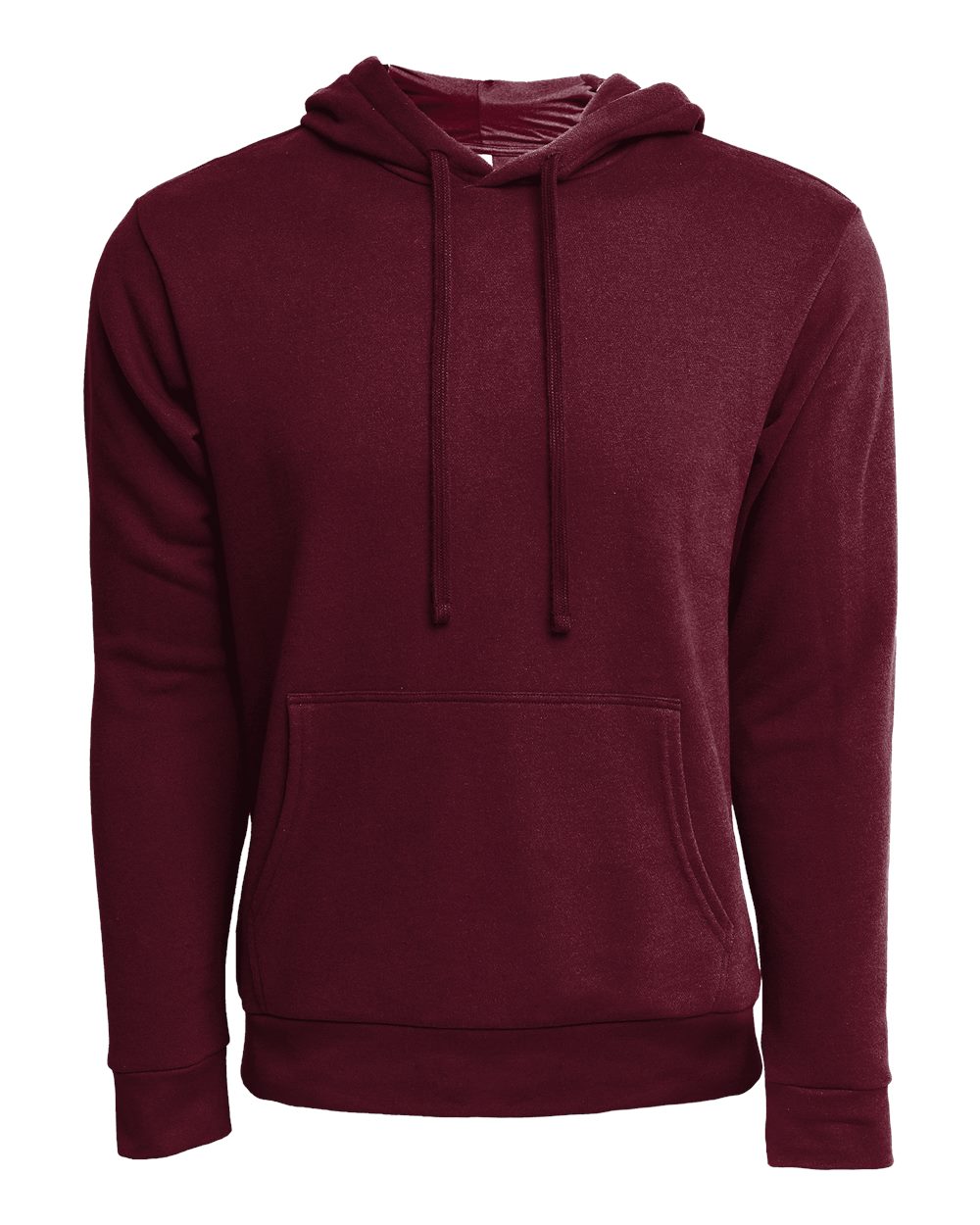 Unisex Laguna Sueded Hoodie Sweatshirt - Front - B03118532 - Maroon
