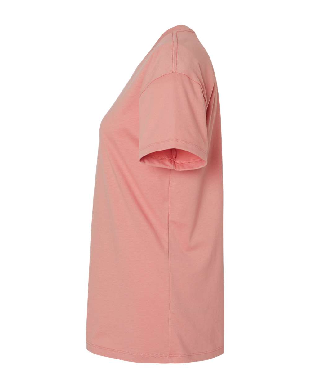 Women's Cotton Relaxed T-Shirt - DirectSide - B03418302 - Desert Pink