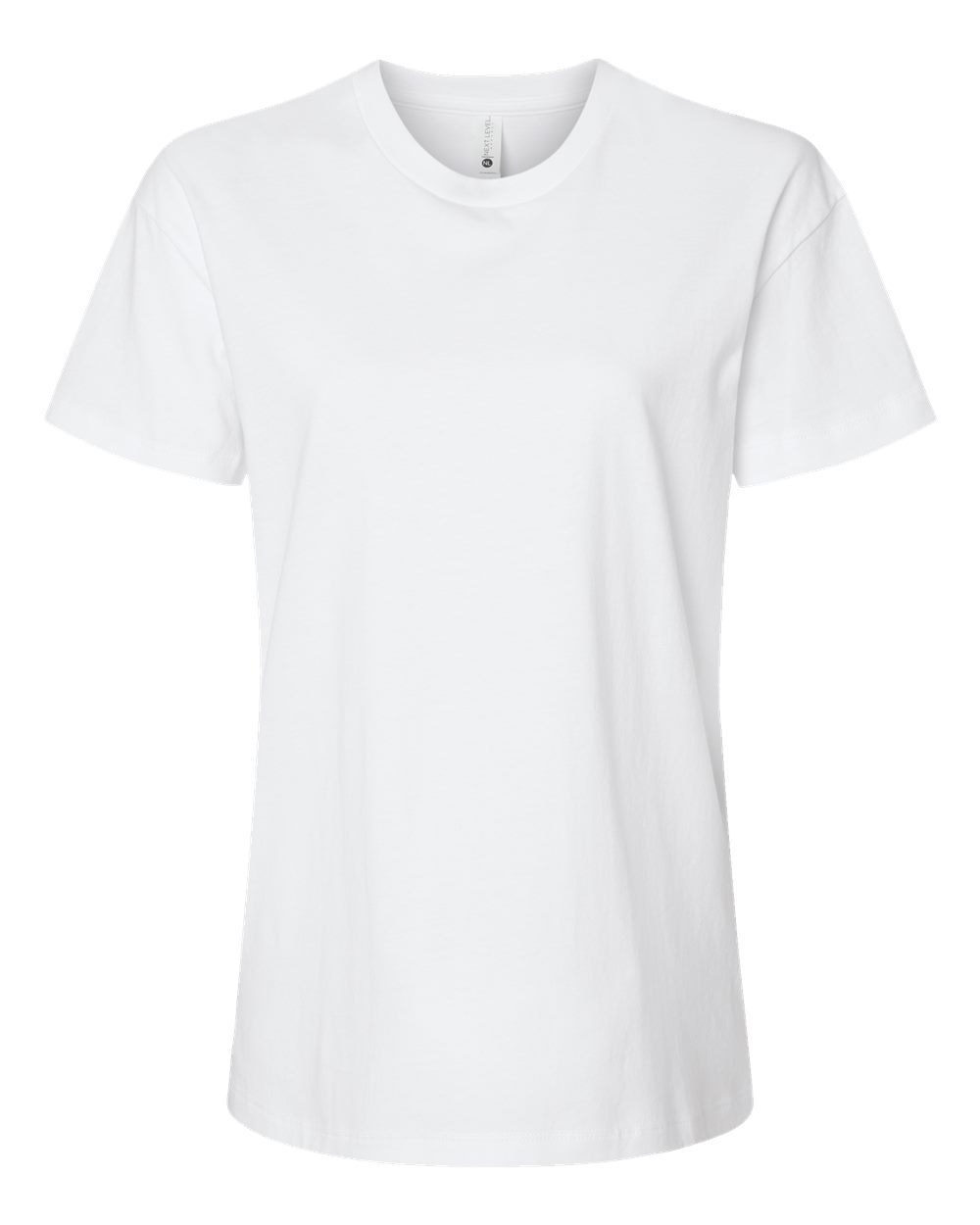 Women's Cotton Relaxed T-Shirt - Front - B03418002 - White