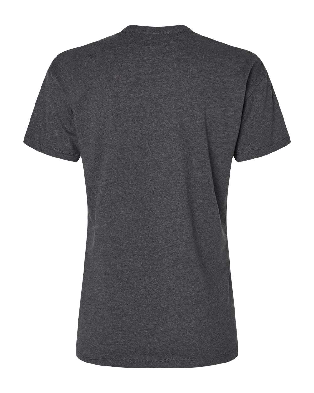 Women's CVC Relaxed T-Shirt - Back - B03718092 - Charcoal