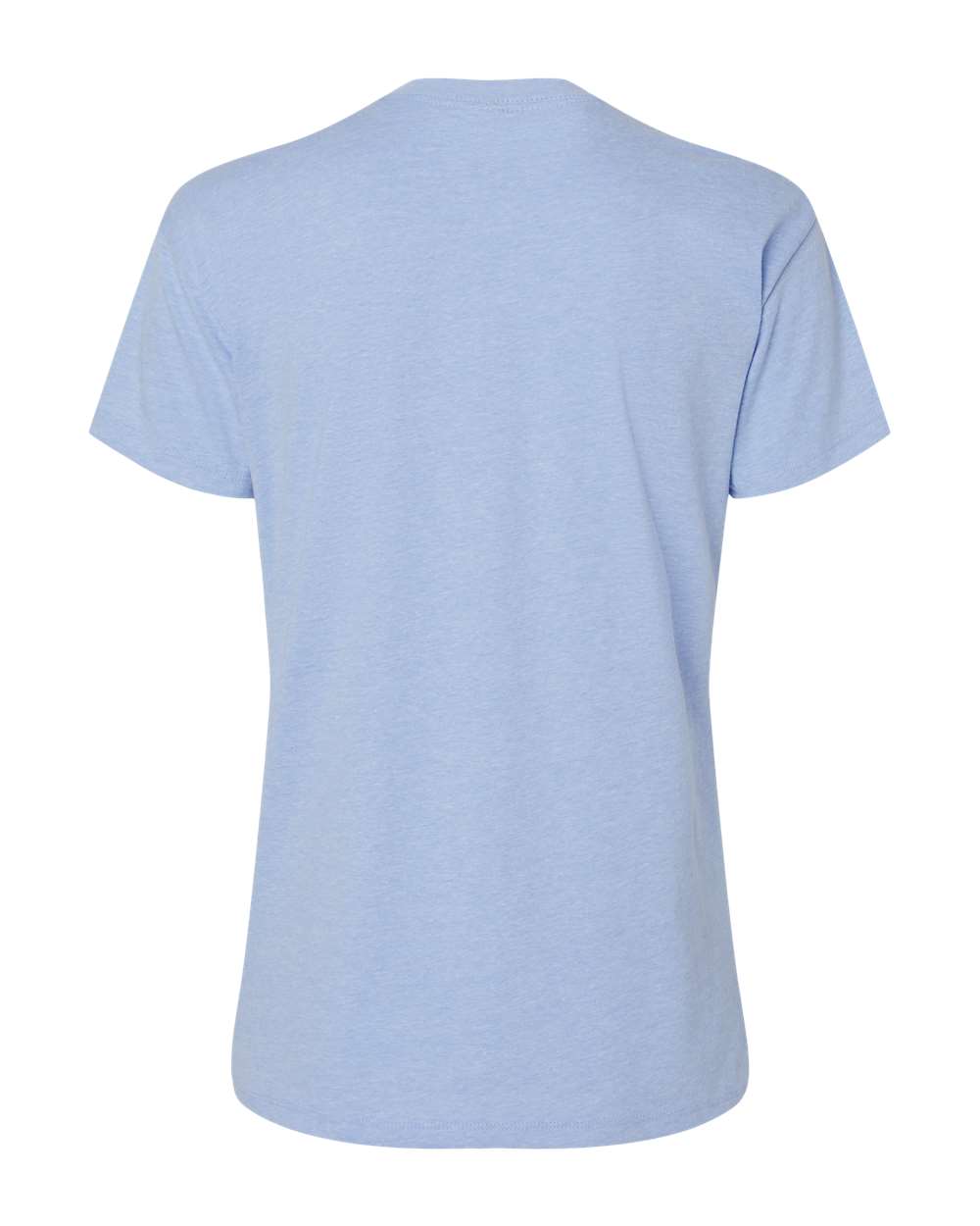 Women's CVC Relaxed T-Shirt - Back - B03718252 - Heather Columbia Blue
