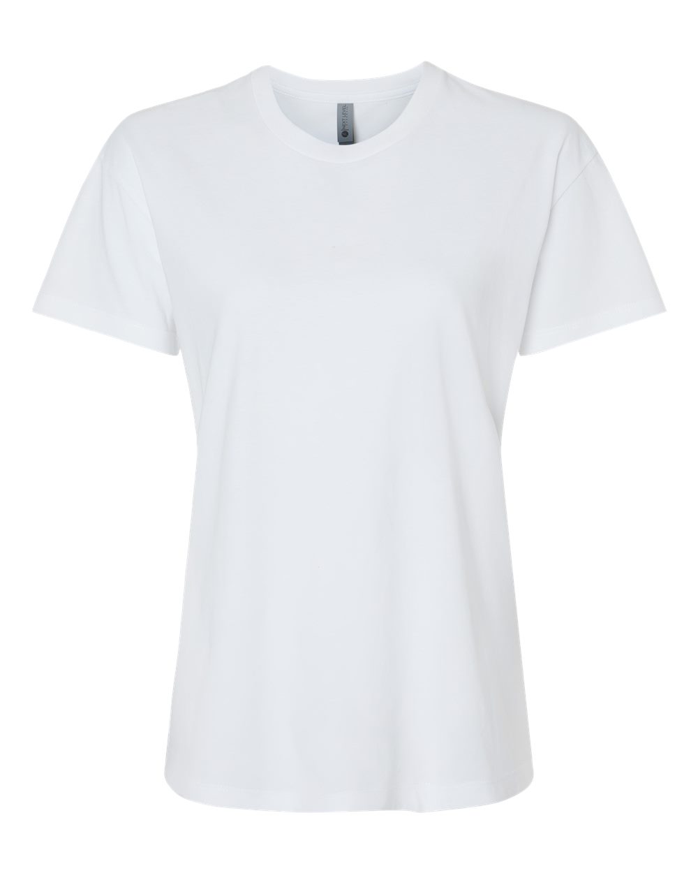Women's CVC Relaxed T-Shirt - Front - B03718012 - White