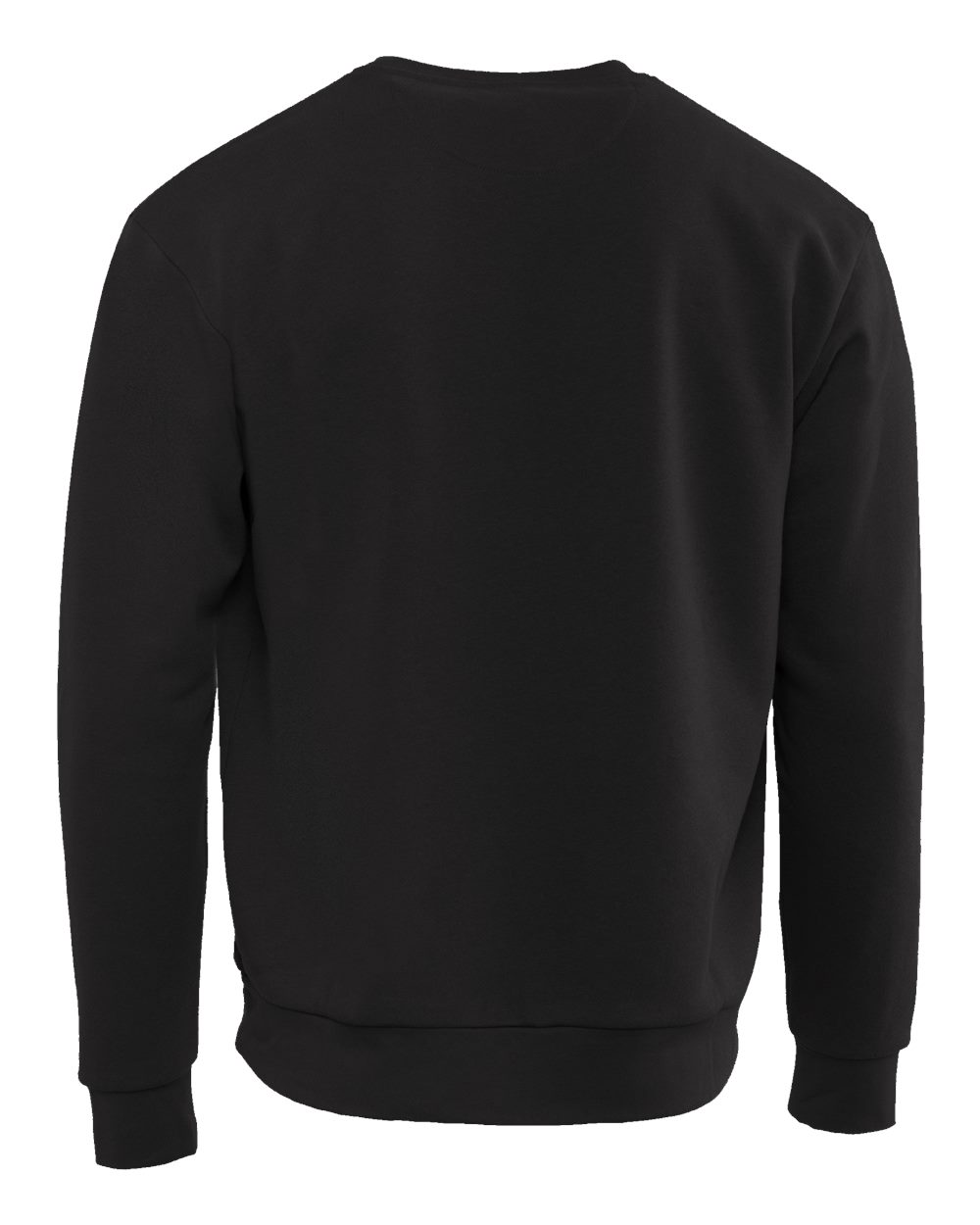 Unisex Santa Barbara Crewneck Sweatshirt - Back - B04518502 - Black
