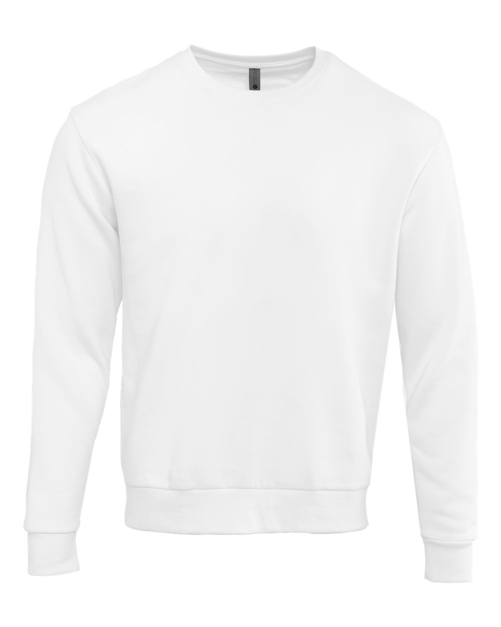 Unisex Santa Barbara Crewneck Sweatshirt - Front - B04518002 - White