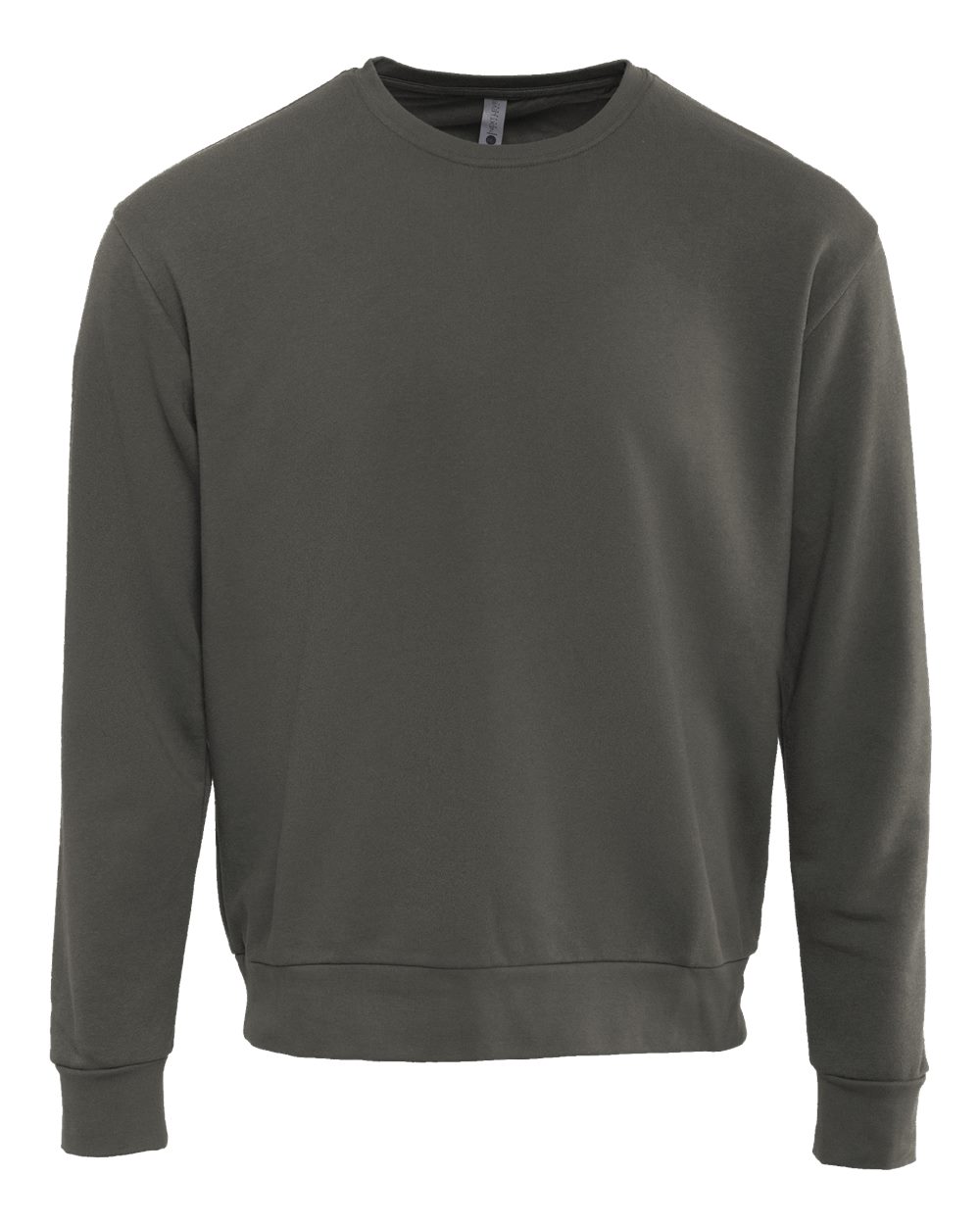 Unisex Santa Barbara Crewneck Sweatshirt - Front - B04518092 - Heavy Metal