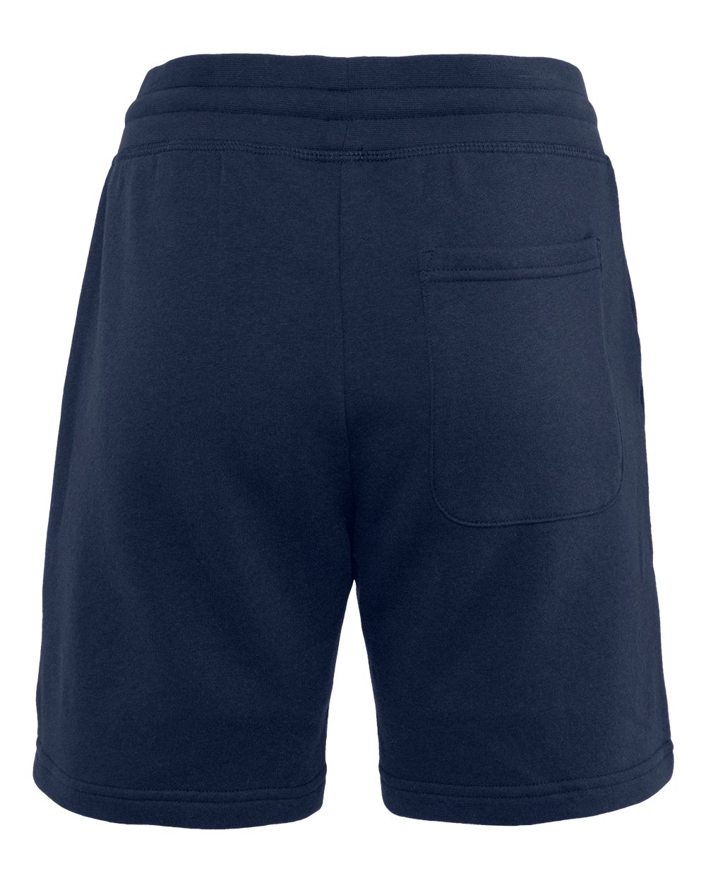 Unisex Fleece Sweat Shorts - Back - B04918652 - Midnight Navy