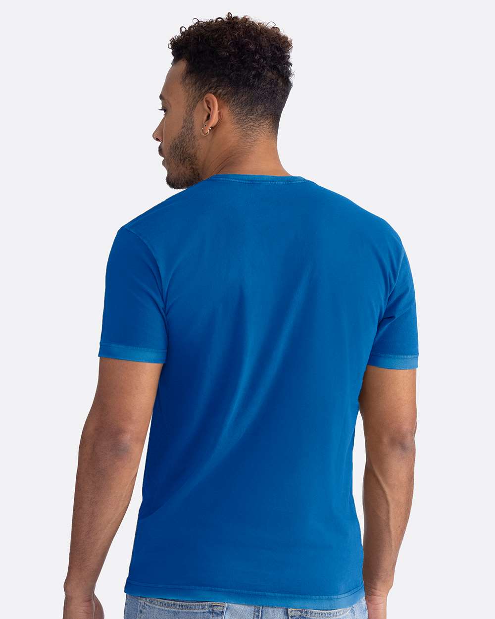 Soft Wash T-Shirt - OnModelBack - B05118752 - Washed Royal