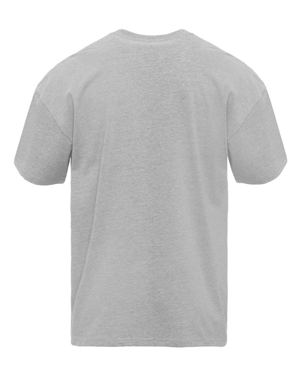 Heavyweight T-Shirt - Back - B10018582 - Heather Grey