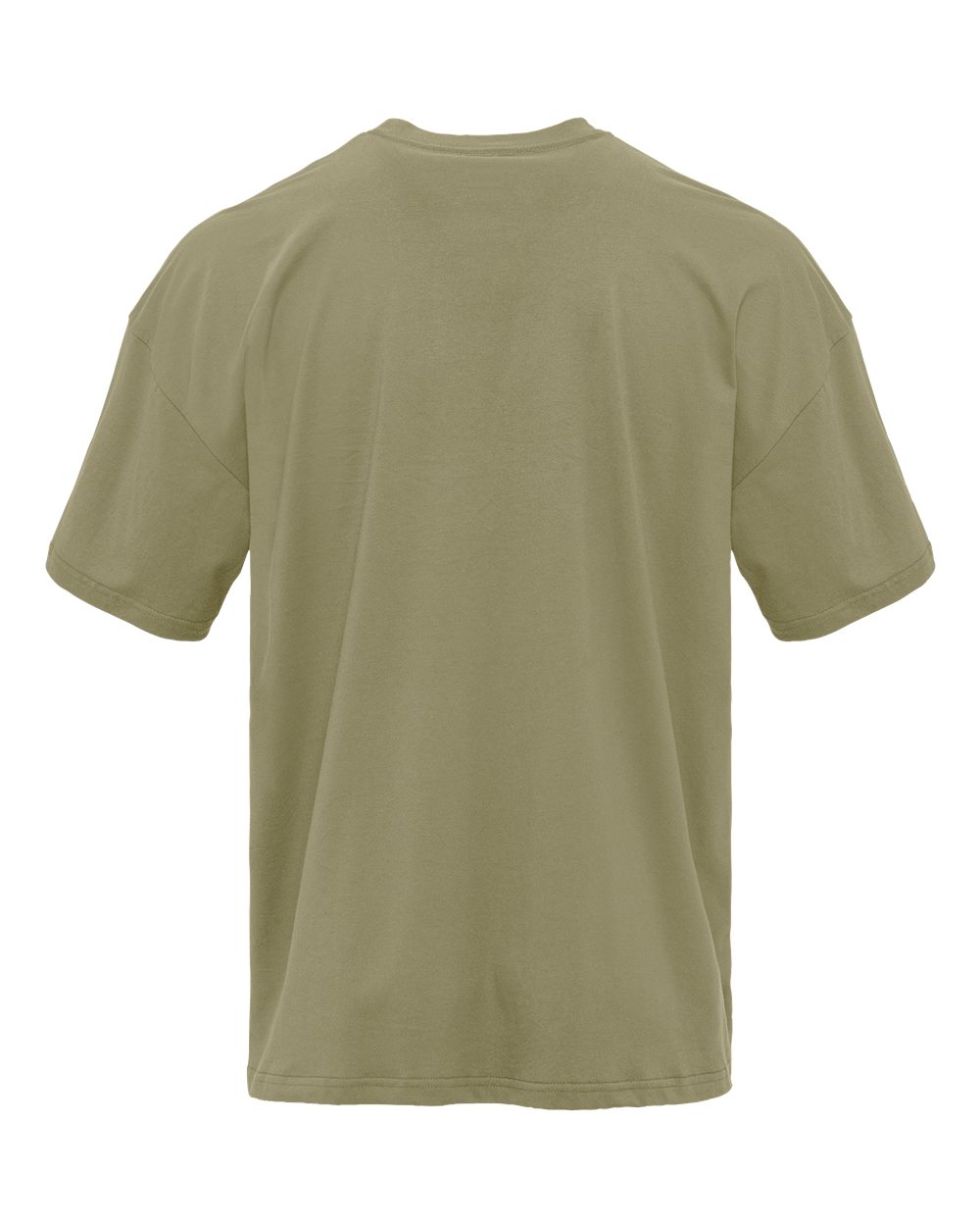 Heavyweight T-Shirt - Back - B10018642 - Light Olive