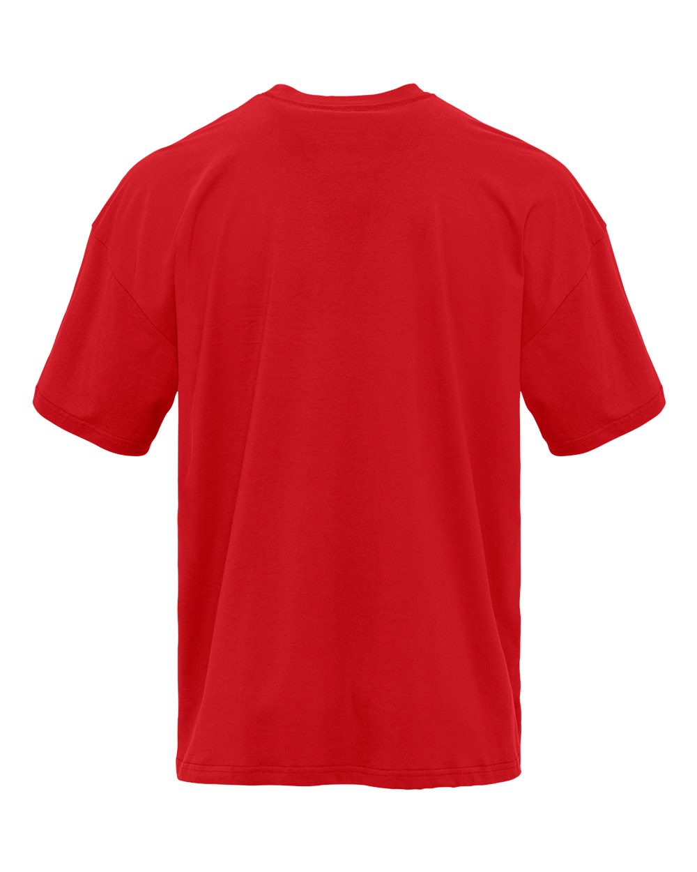 Heavyweight T-Shirt - Back - B10018702 - Red