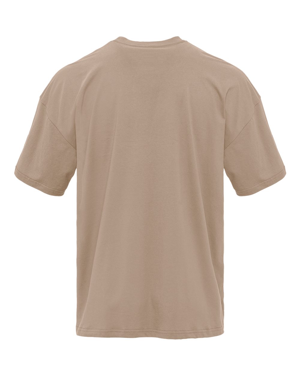 Heavyweight T-Shirt - Back - B10018962 - Tan