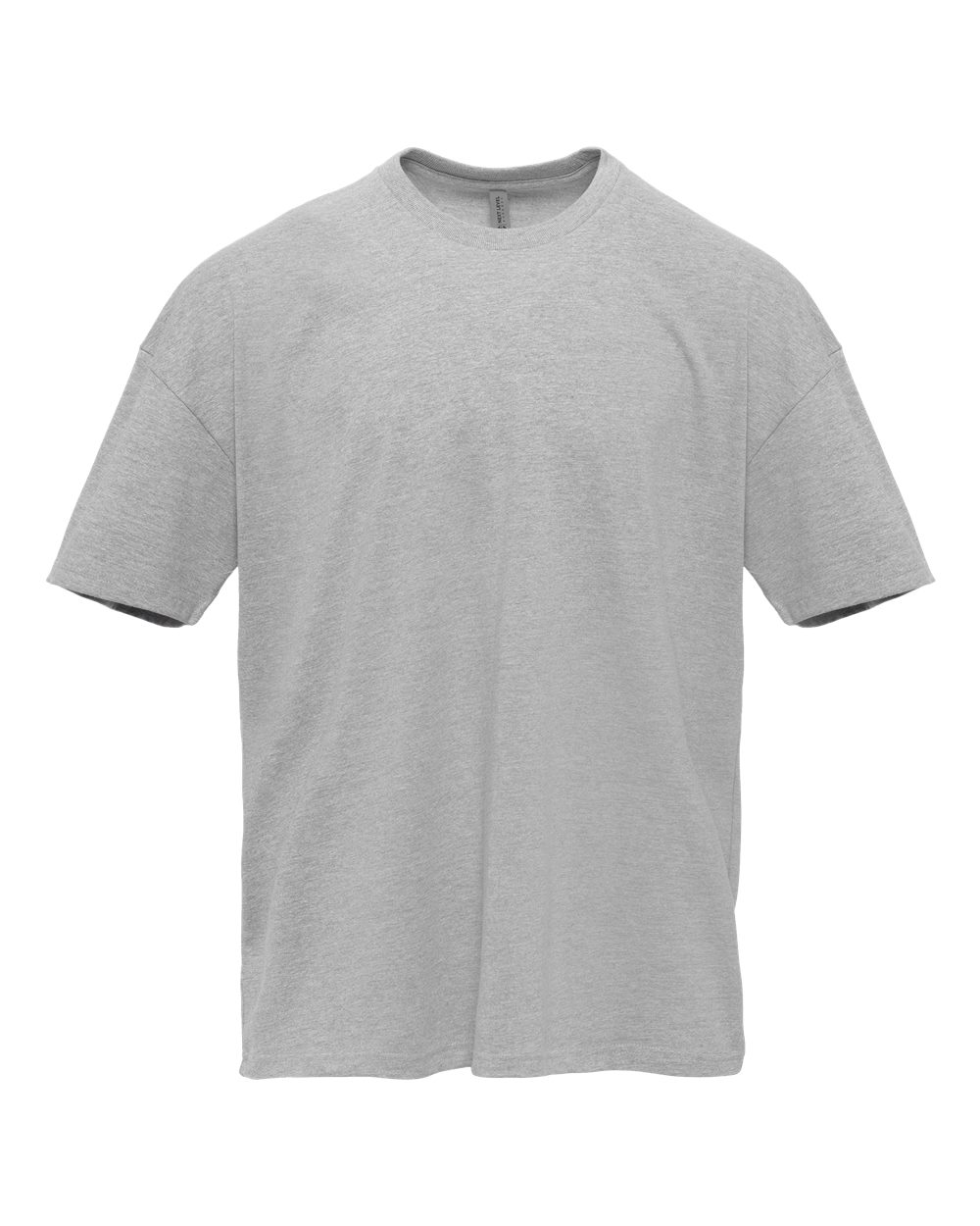 Heavyweight T-Shirt - Front - B10018582 - Heather Grey
