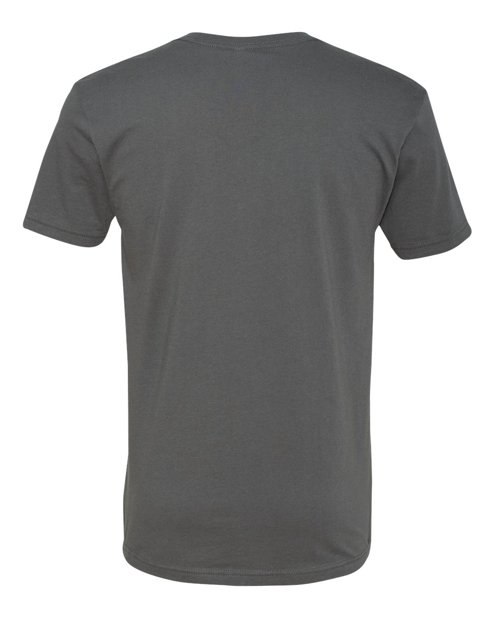 Unisex Cotton V-Neck T-Shirt - Back - B87318092 - Heavy Metal