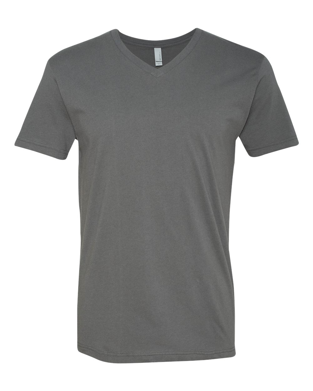 Unisex Cotton V-Neck T-Shirt - Front - B87318092 - Heavy Metal
