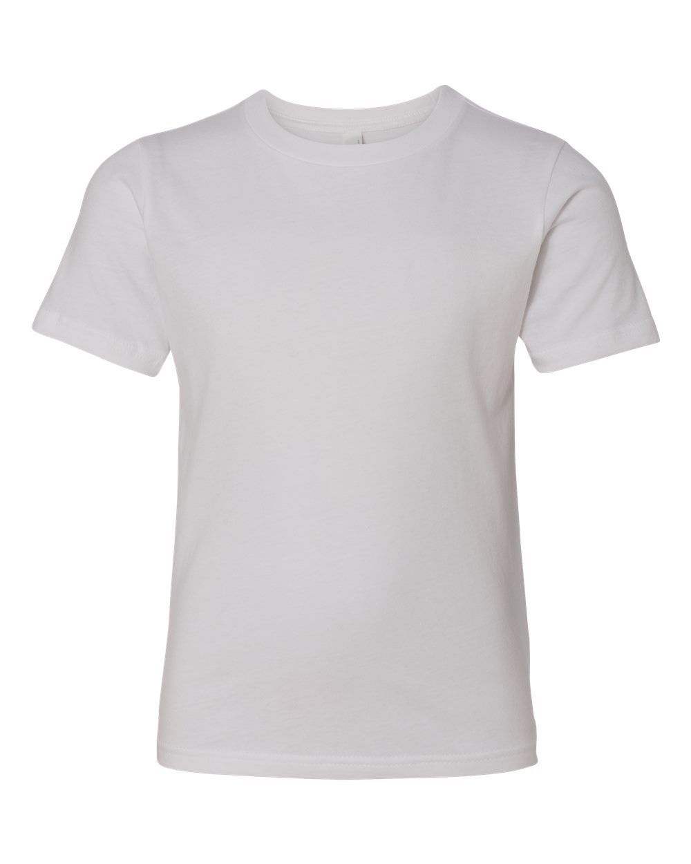 Youth Cotton T-Shirt - Front - B38018002 - White