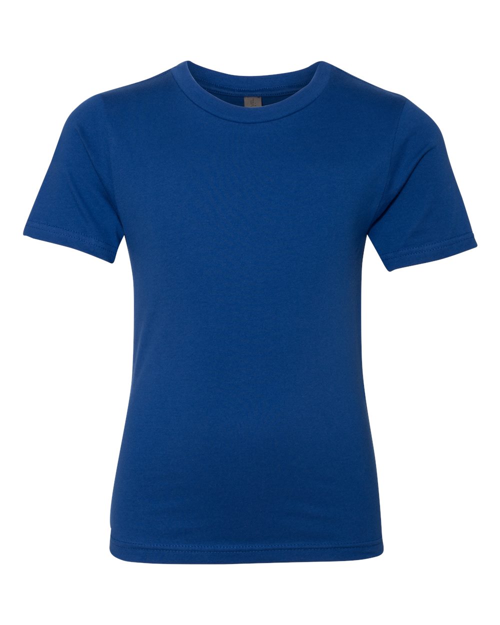 Youth Cotton T-Shirt - Front - B38018752 - Royal