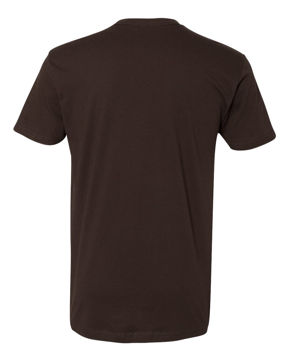 Cotton T-Shirt - Back - B00618052 - Dark Chocolate