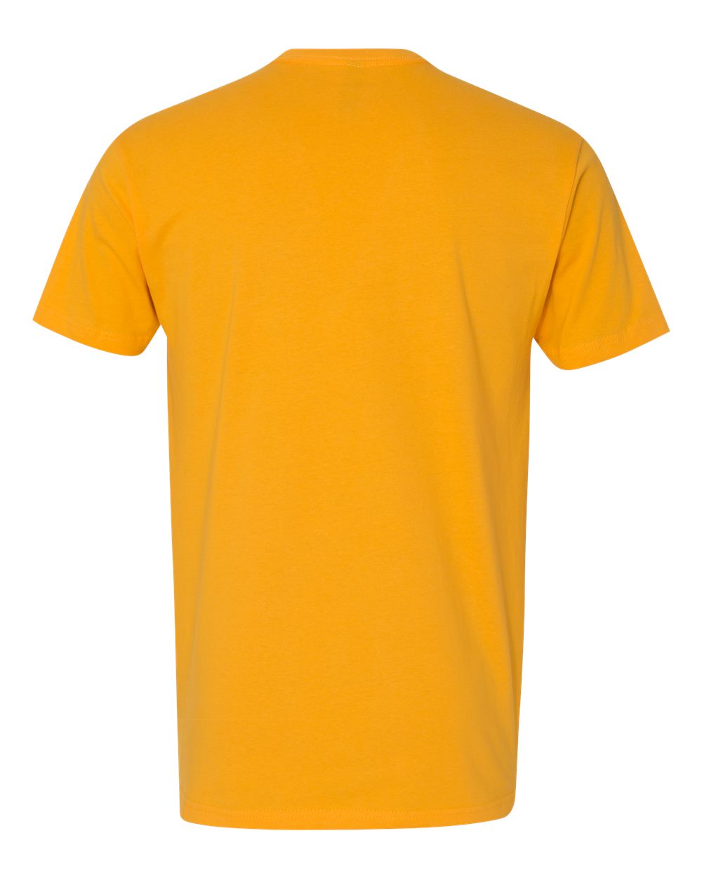 Cotton T-Shirt - Back - B00618122 - Gold