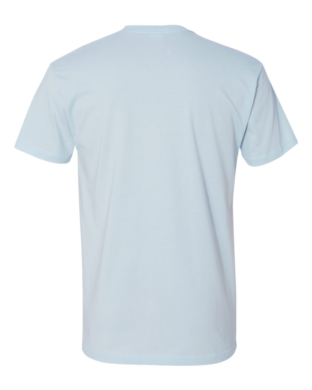 Cotton T-Shirt - Back - B00618252 - Light Blue