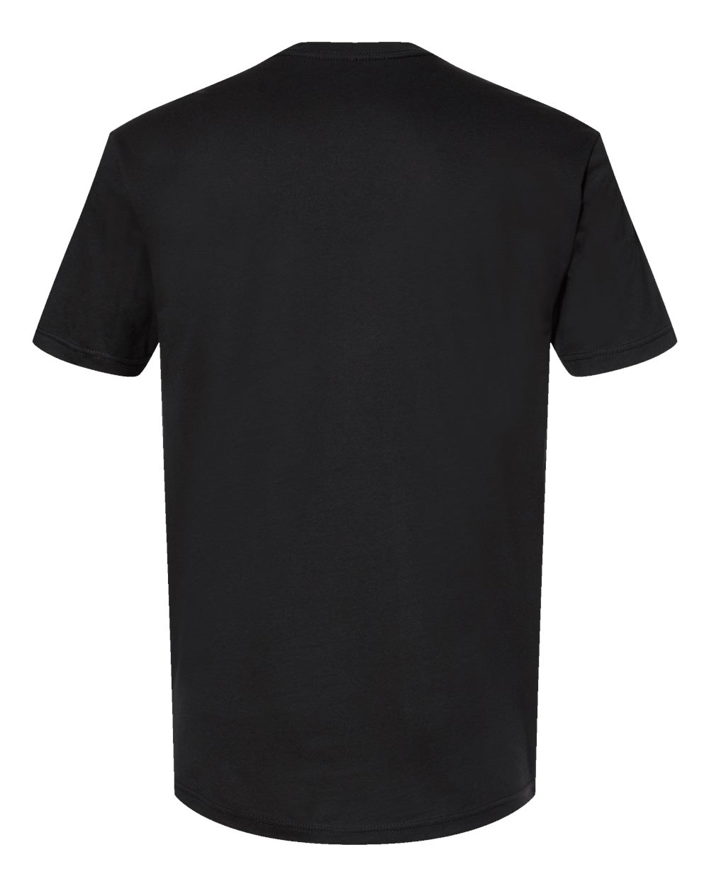 Cotton T-Shirt - Back - B00618502 - Black