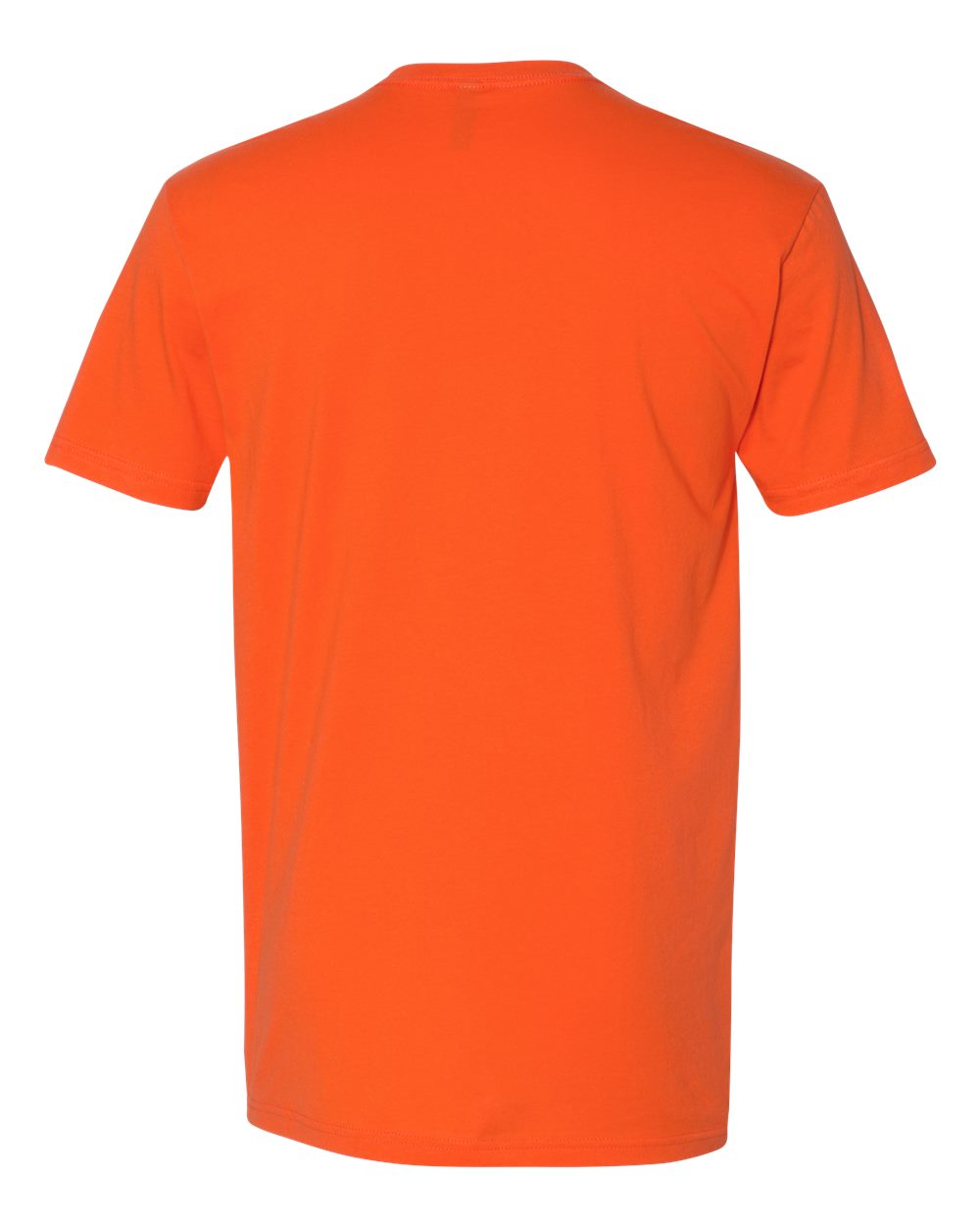 Cotton T-Shirt - Back - B00618662 - Classic Orange