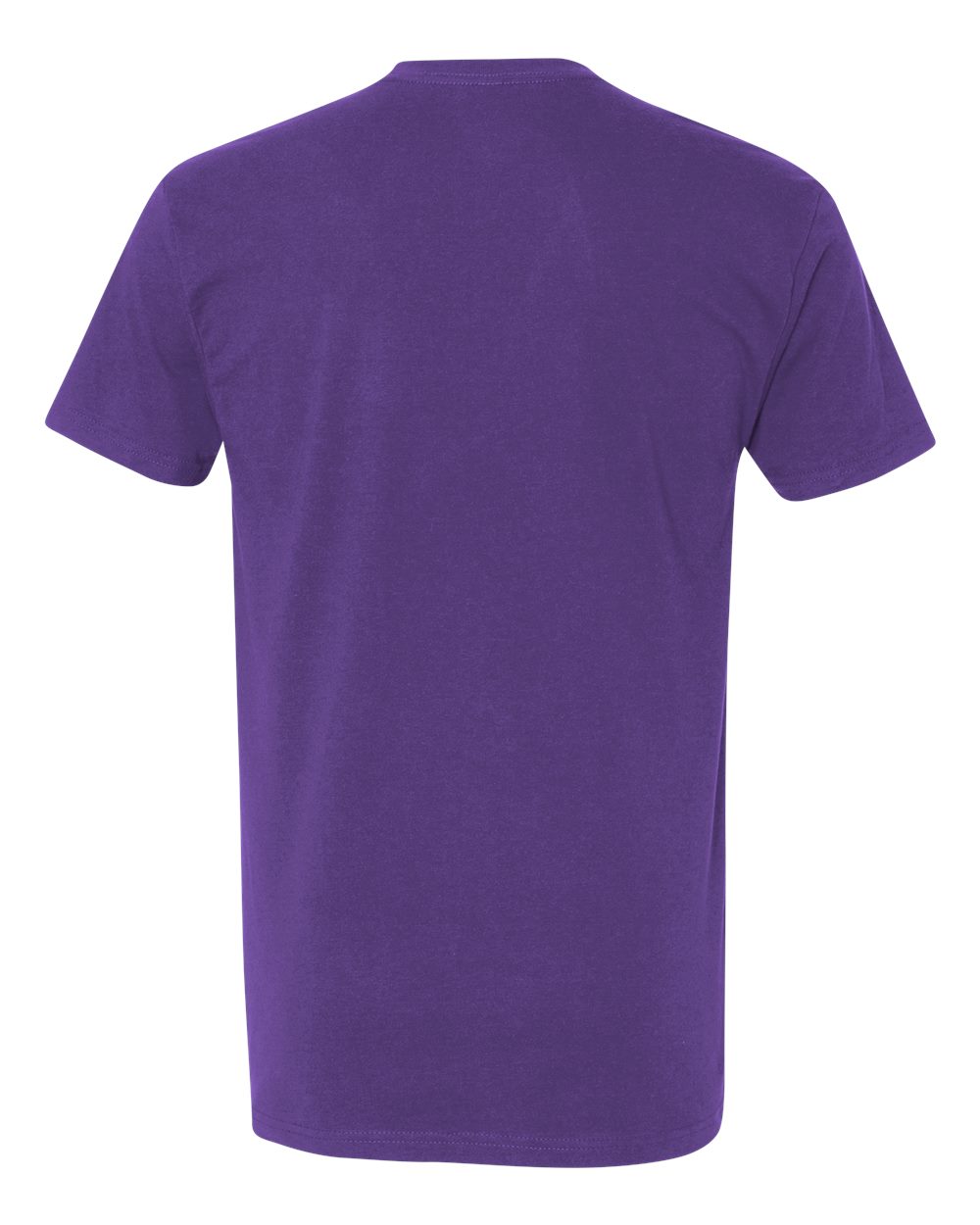 Cotton T-Shirt - Back - B00618672 - Purple Rush