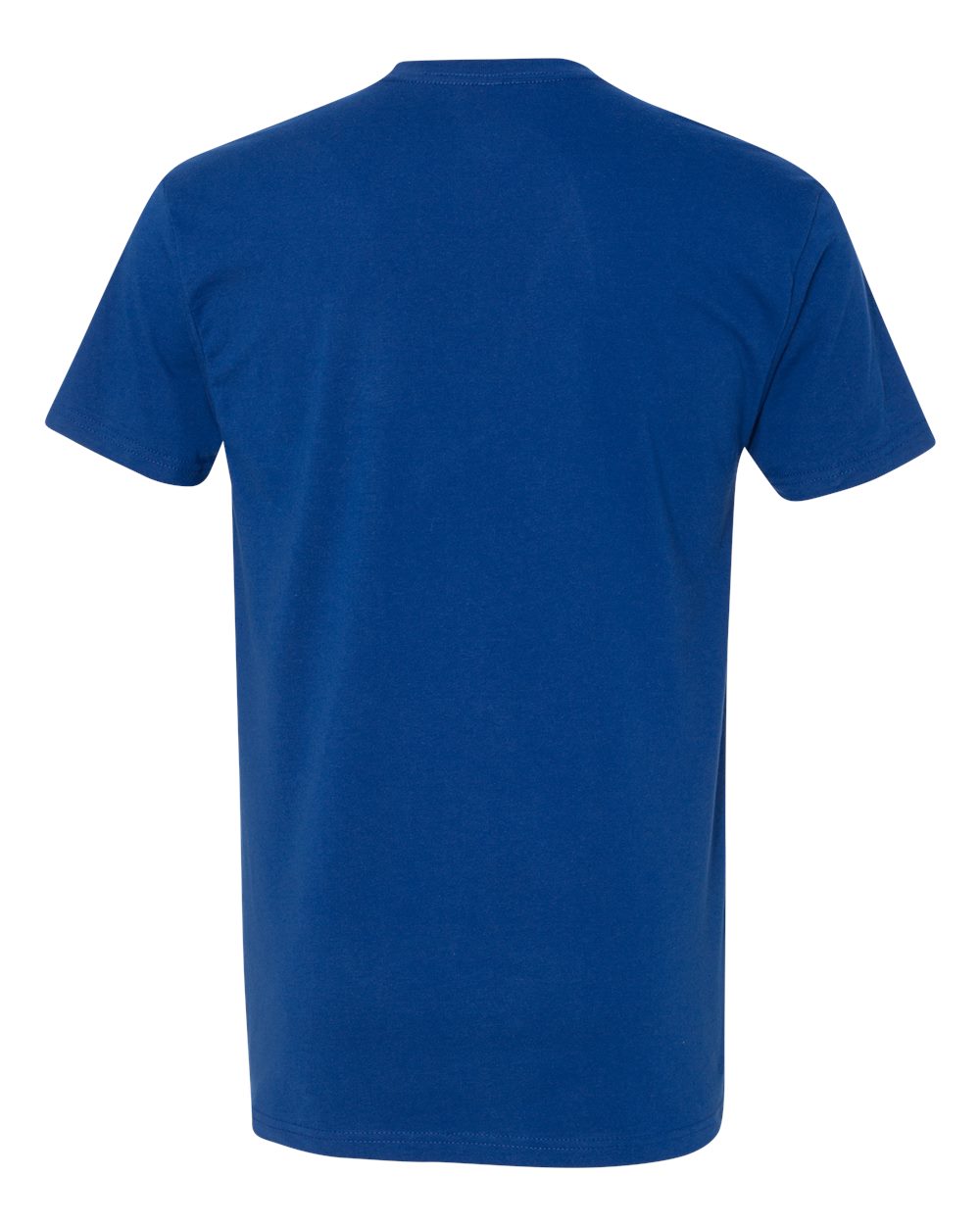 Cotton T-Shirt - Back - B00618752 - Royal