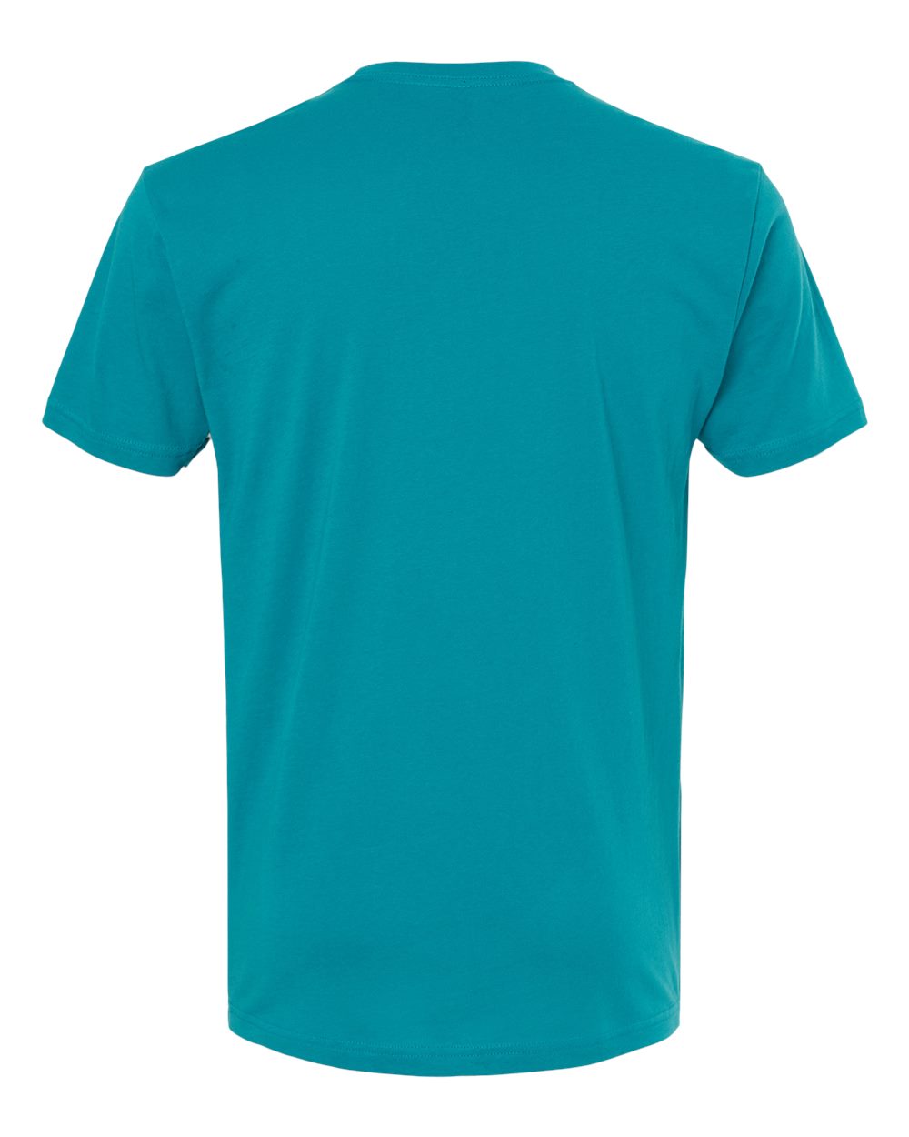 Cotton T-Shirt - Back - B00618772 - Teal