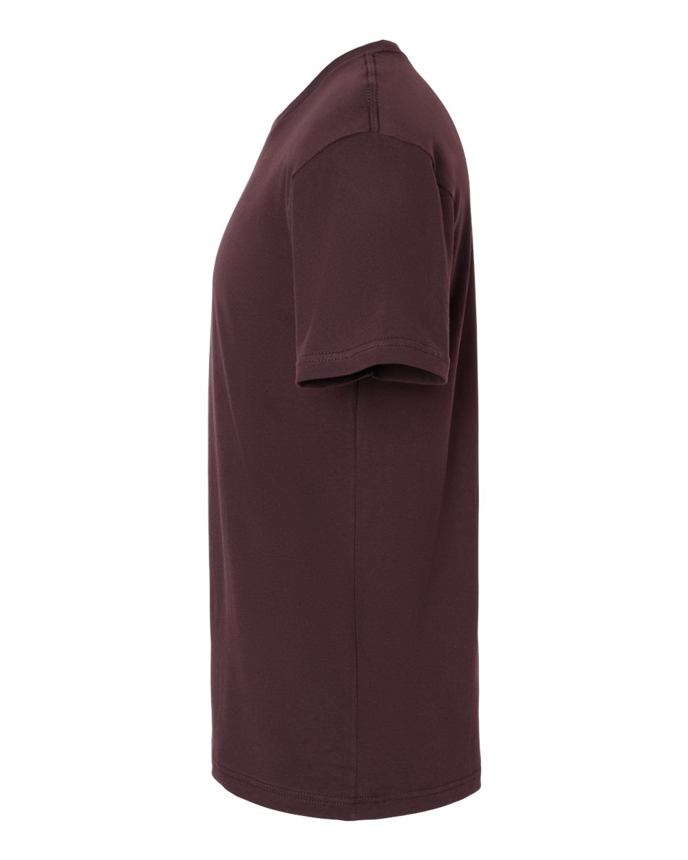 Cotton T-Shirt - DirectSide - B00618552 - Oxblood