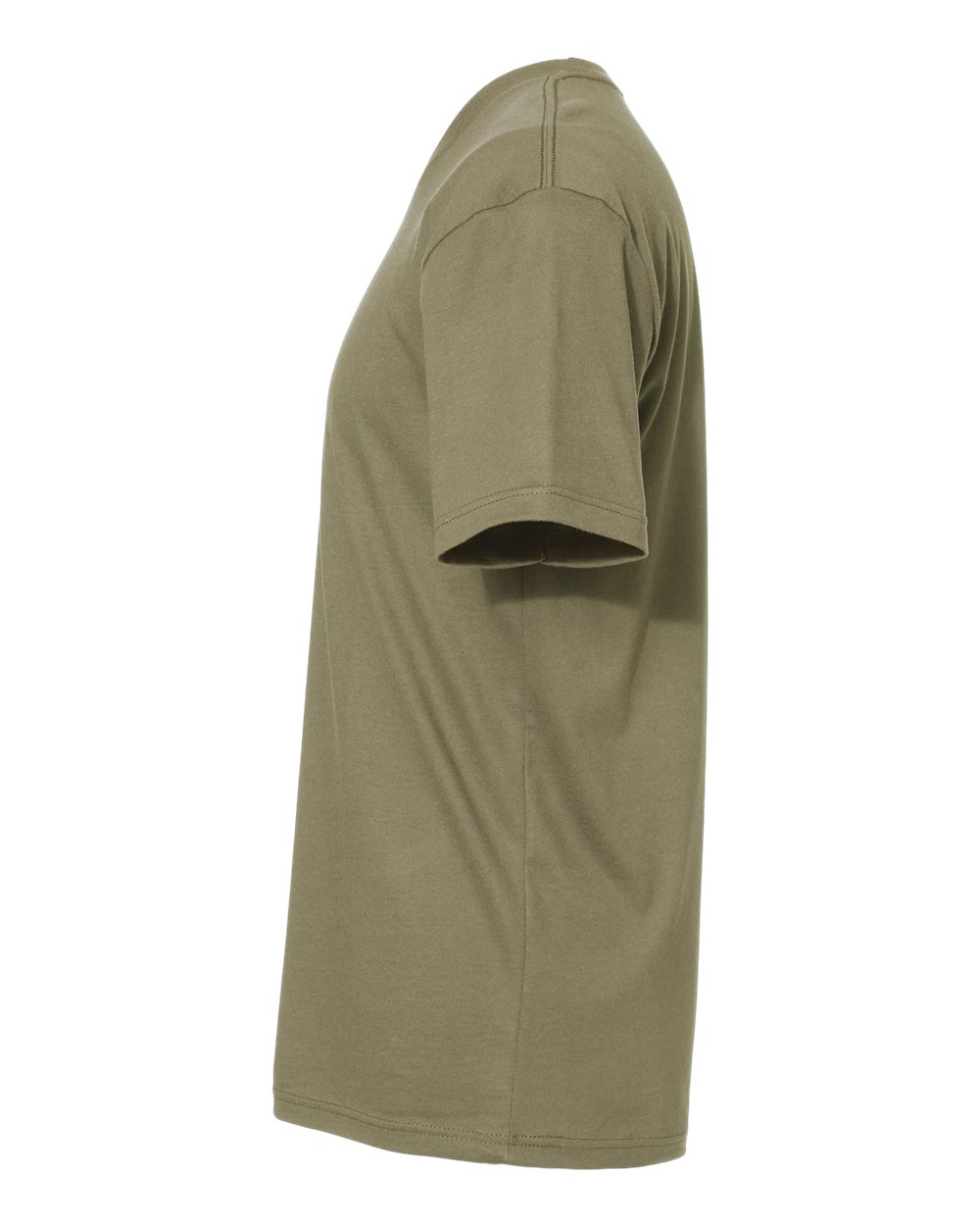 Cotton T-Shirt - DirectSide - B00618642 - Light Olive