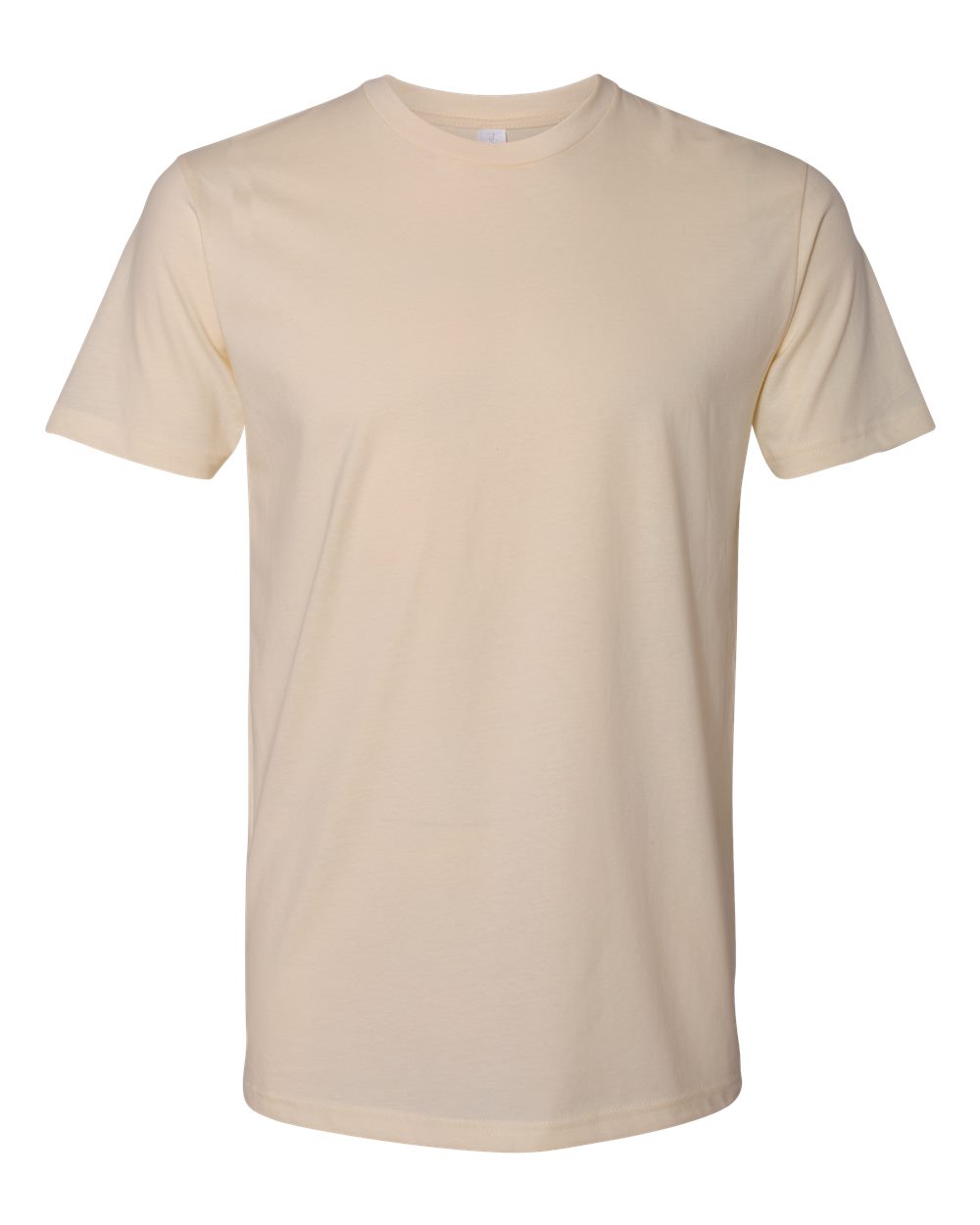 Cotton T-Shirt - Front - B00618242 - Cream