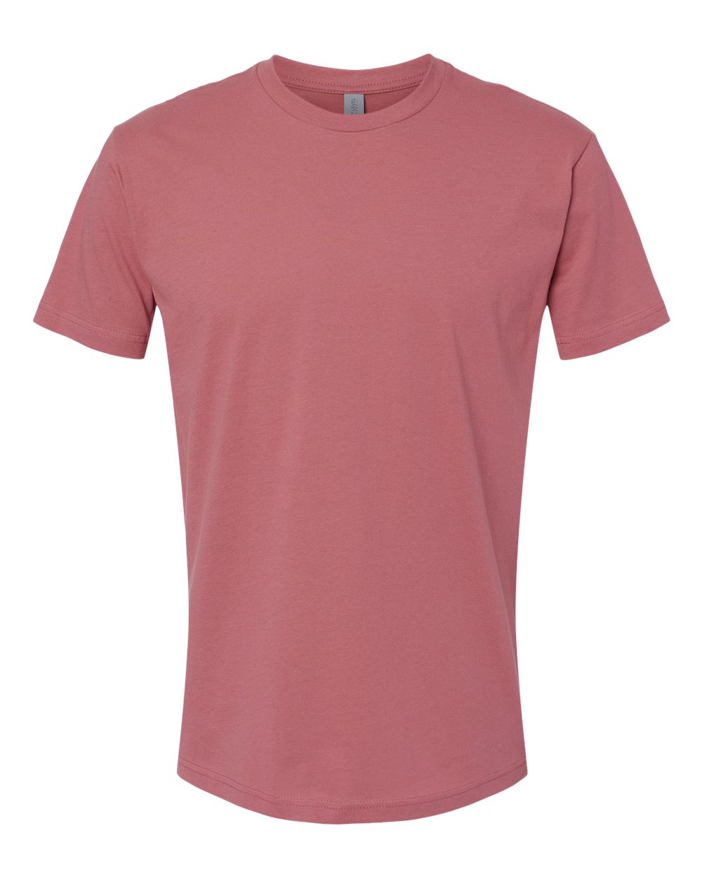 Cotton T-Shirt - Front - B00618322 - Mauve
