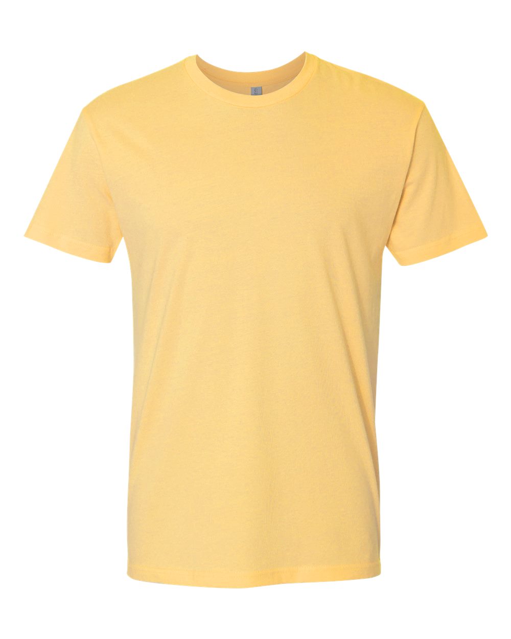 Cotton T-Shirt - Front - B00618402 - Banana Cream