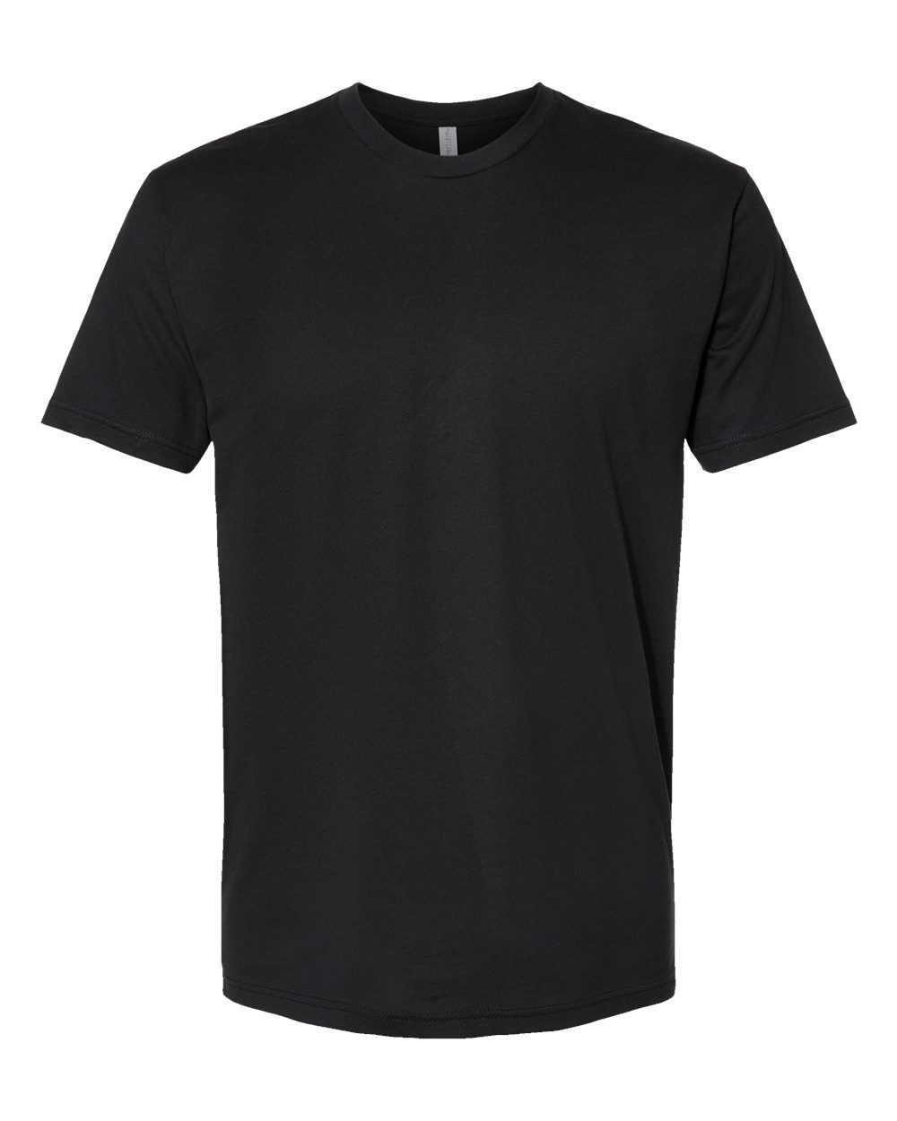 Cotton T-Shirt - Front - B00618502 - Black