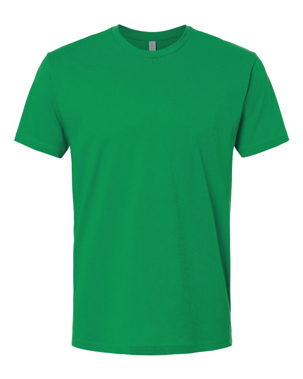 Cotton T-Shirt - Front - B00618602 - Kelly Green