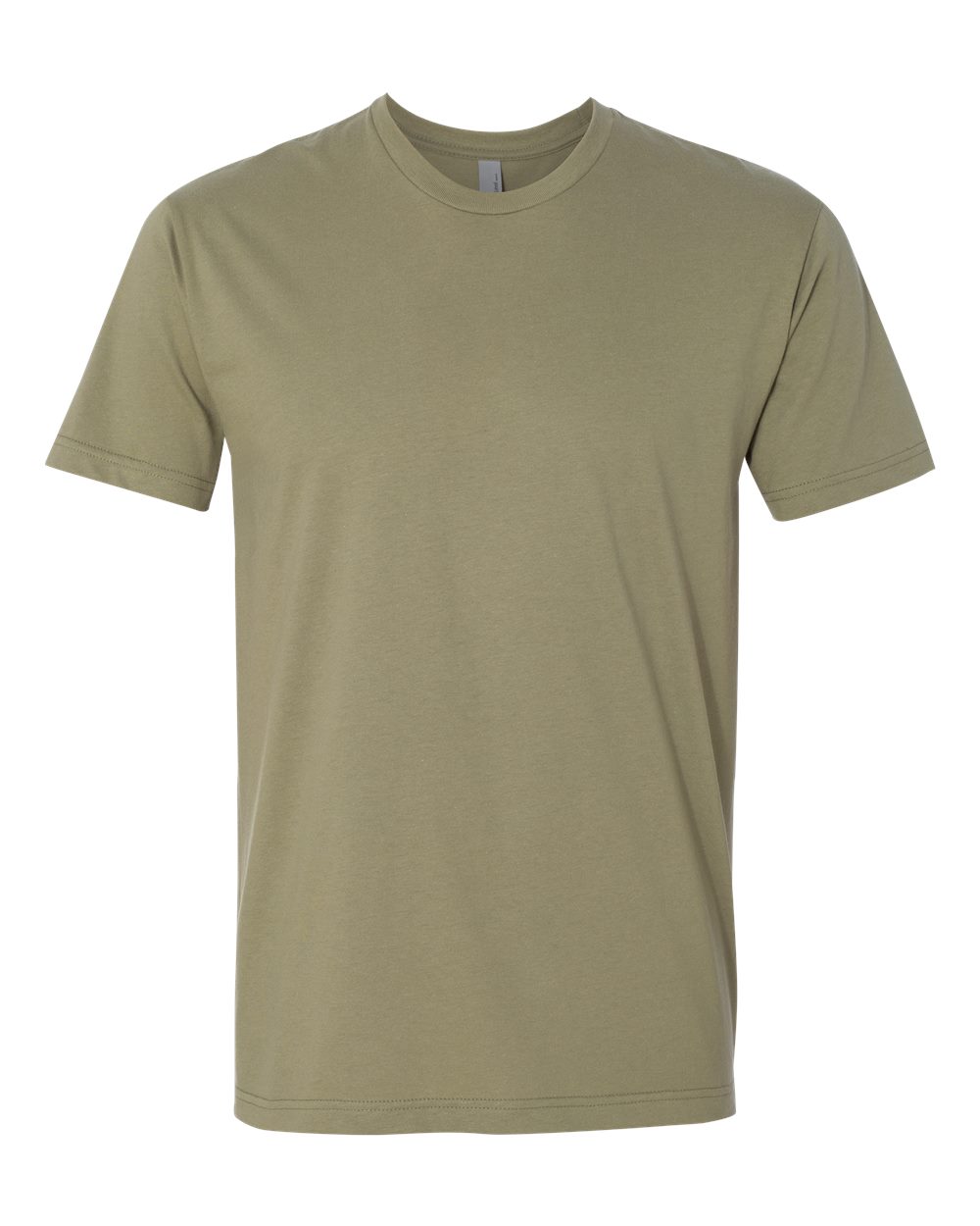 Cotton T-Shirt - Front - B00618642 - Light Olive