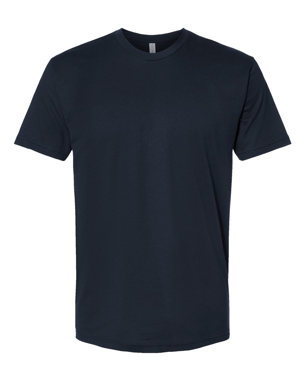 Cotton T-Shirt - Front - B00618652 - Midnight Navy