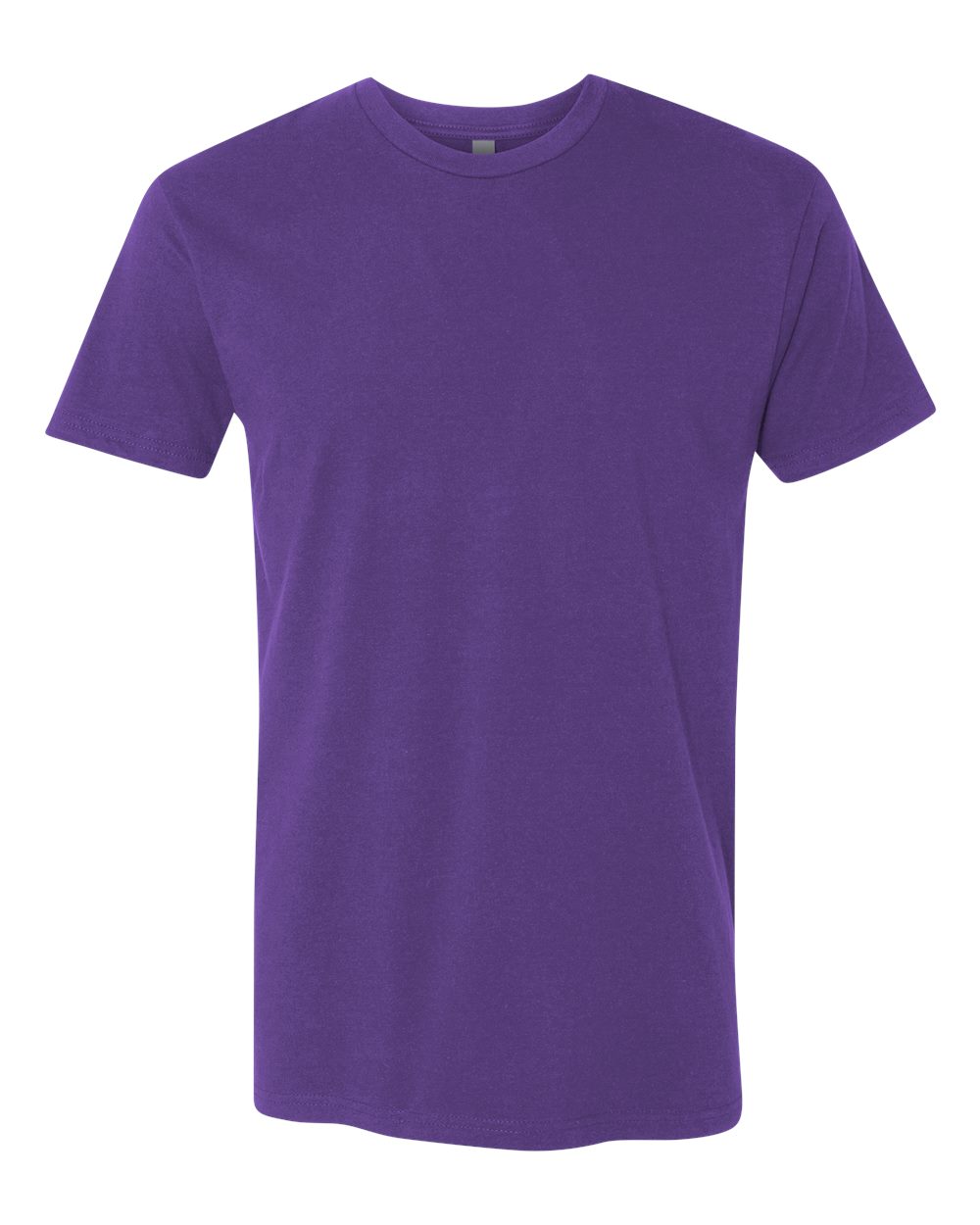 Cotton T-Shirt - Front - B00618672 - Purple Rush